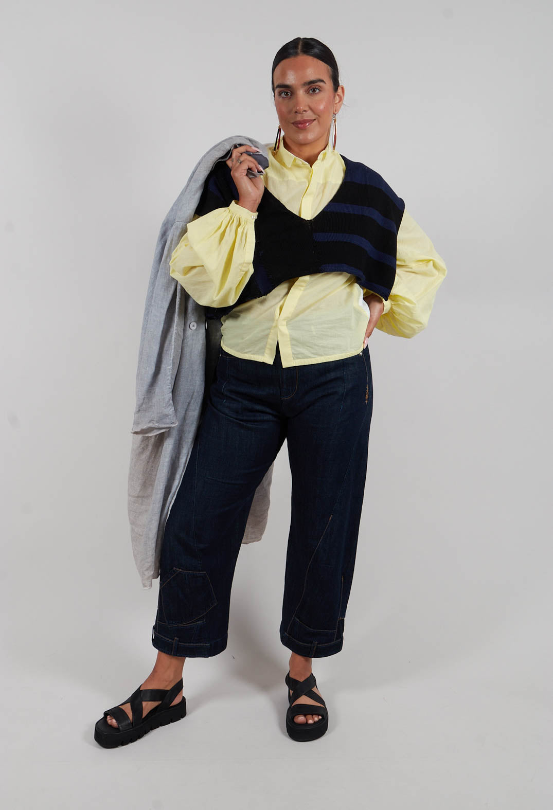 Lola Trousers in Denim