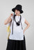 Sleeveless Tunic Top in White