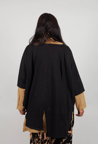 Oversized T-Shirt in Black