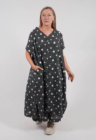 V-Neck Dress in Black