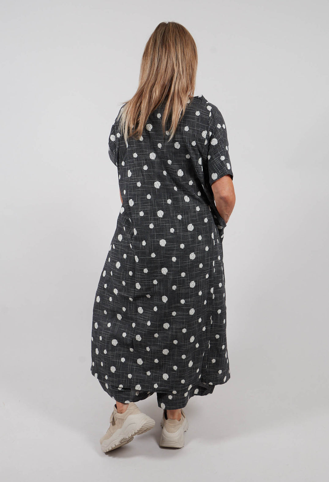 V-Neck Dress in Black