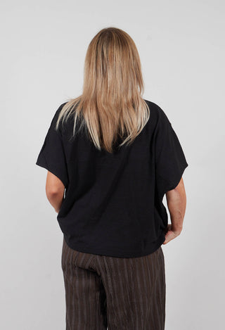Graphic Tee  in Black