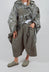 Barrel Leg Trouser in Green