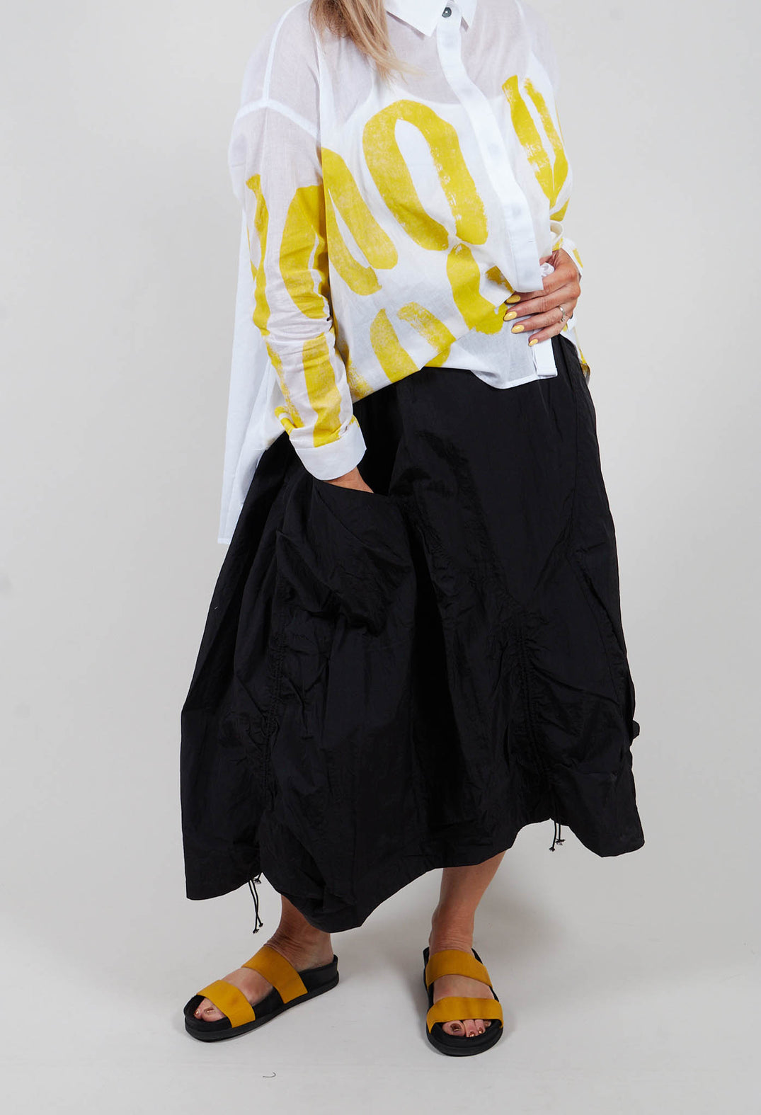 A-Line Skirt in Black