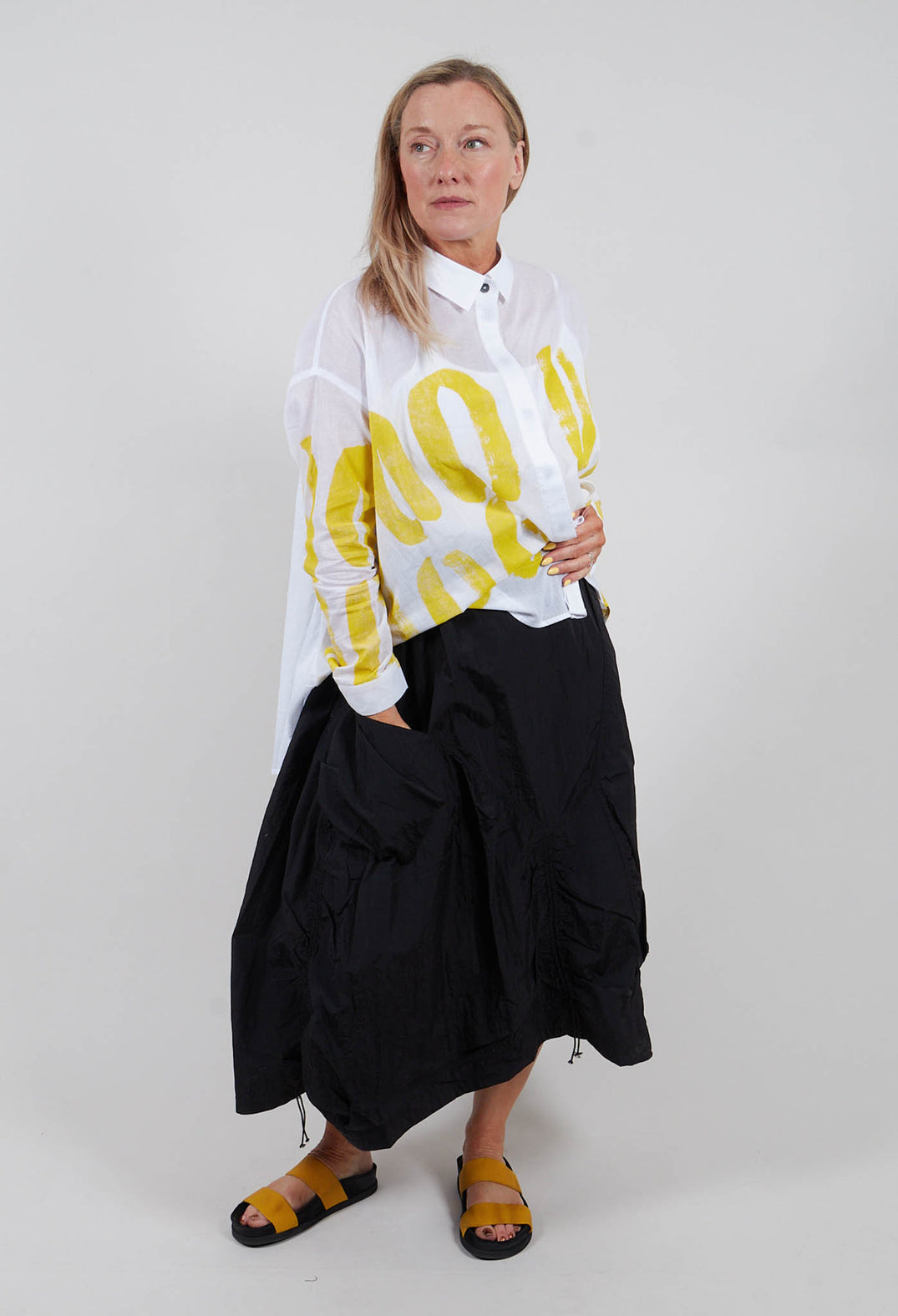 A-Line Skirt in Black