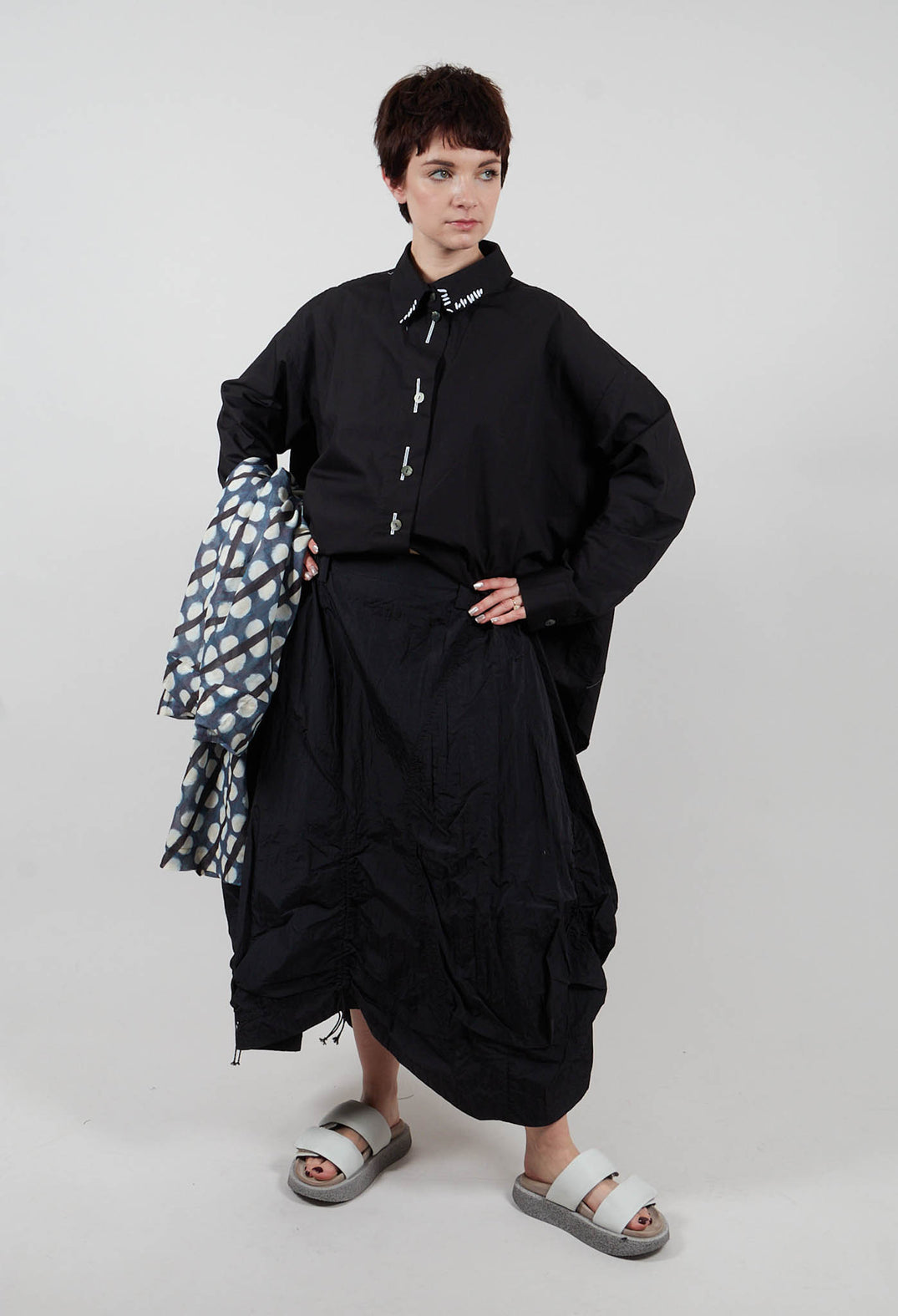 A-Line Skirt in Black