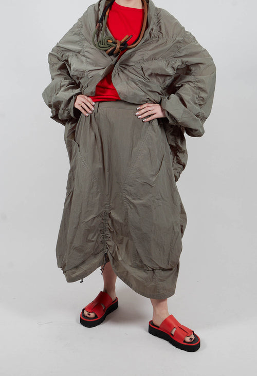 A-Line Skirt in Green