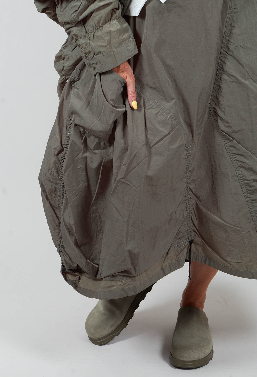 A-Line Skirt in Green