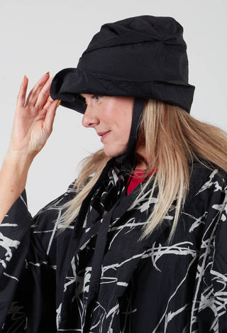 Bucket Style Hat in Black