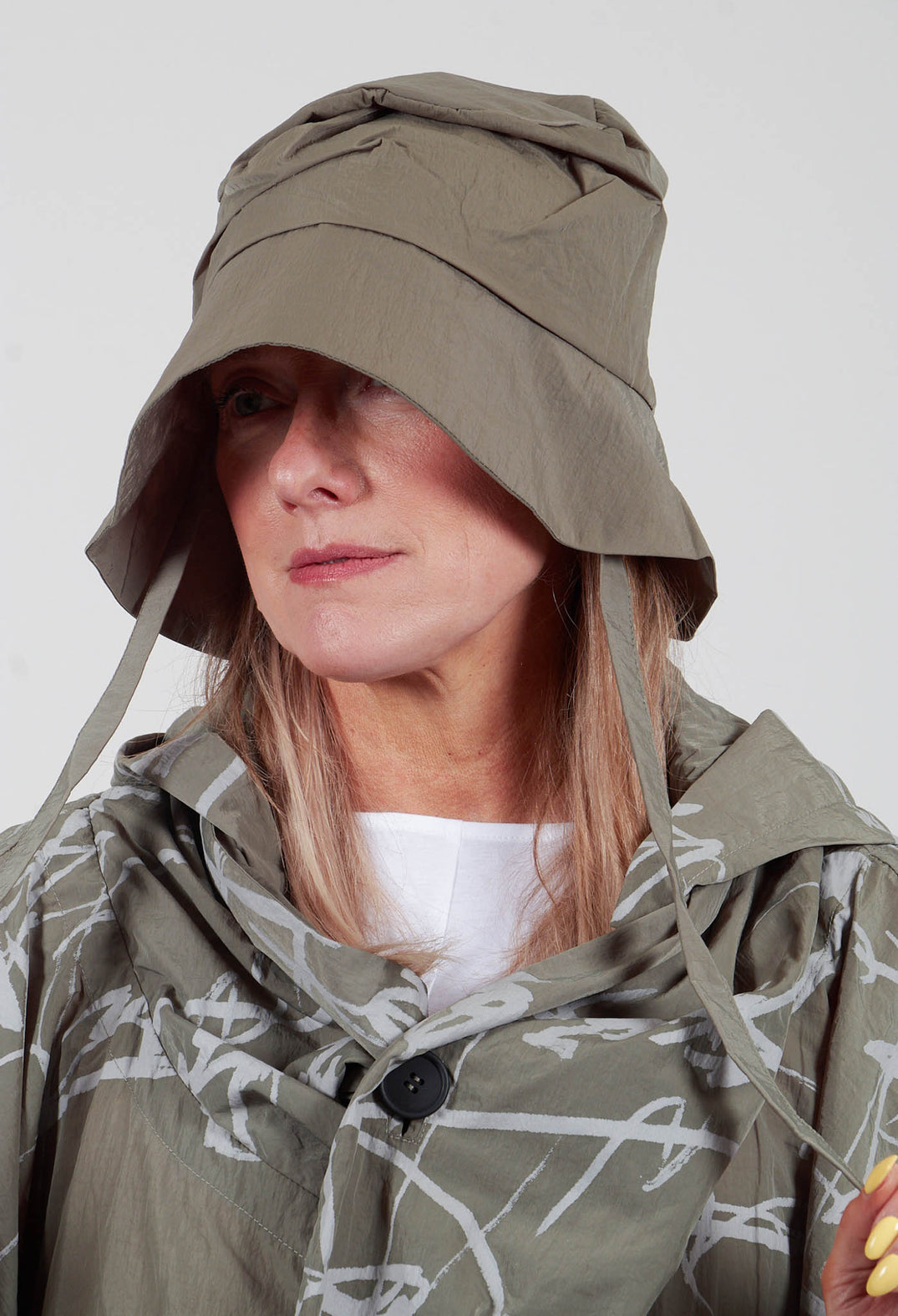 Bucket Style Hat in Green