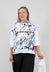 Scribble Top in White