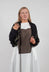 Scribble Cardigan in Black