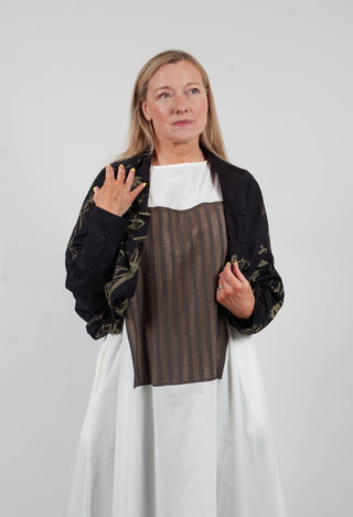Scribble Cardigan in Black