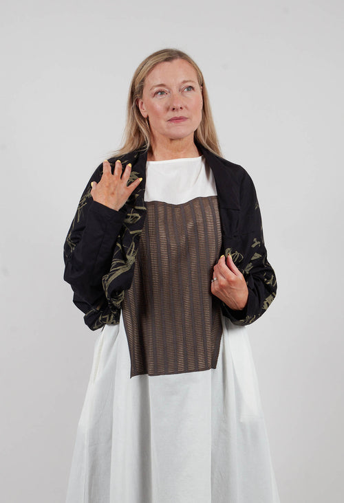 Scribble Cardigan in Black