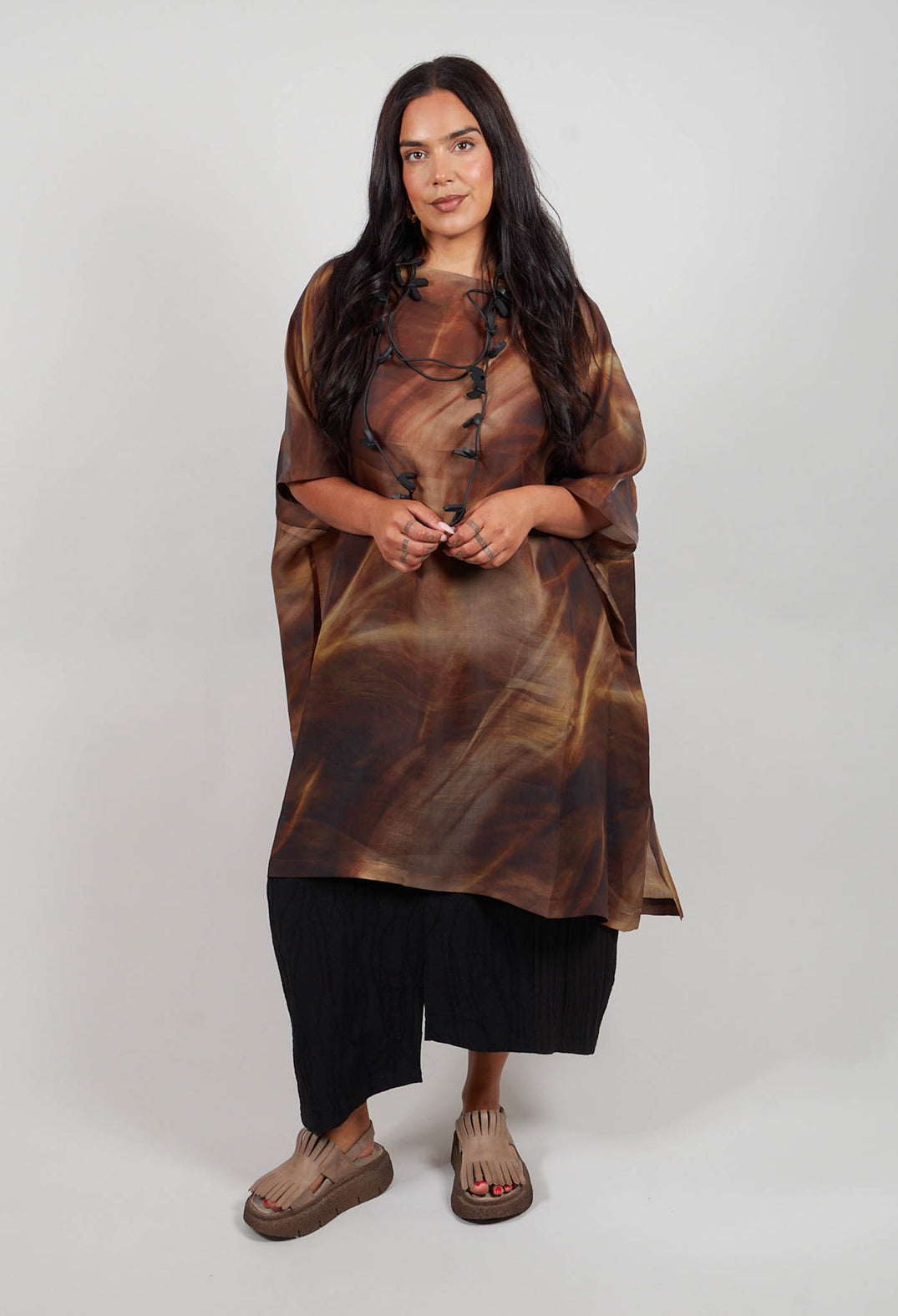 Dress in Brown