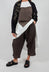 Wide Leg Trouser in Grey