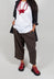 Wide Leg Trouser in Grey