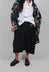 Skirt Trouser in Black
