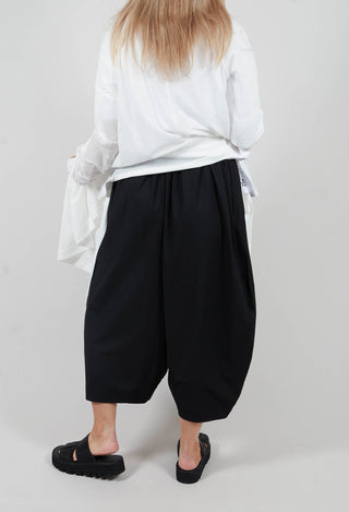 Skirt Trouser in Black