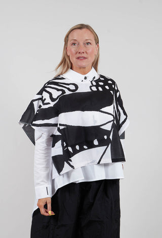 Patterned Shirt in Black