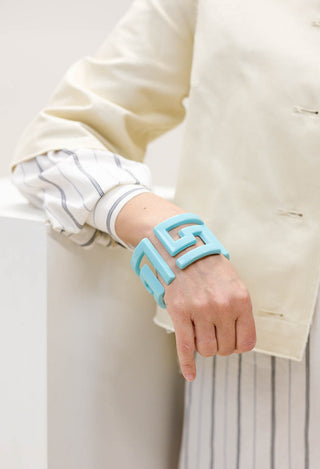 Labyrinth Bracelet in Blue