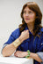 Rilievo Tall Bracelet in Gold
