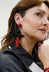 Brunch Part Eardrops in Red