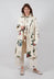 Waxed Hem Coat in Les Fruits