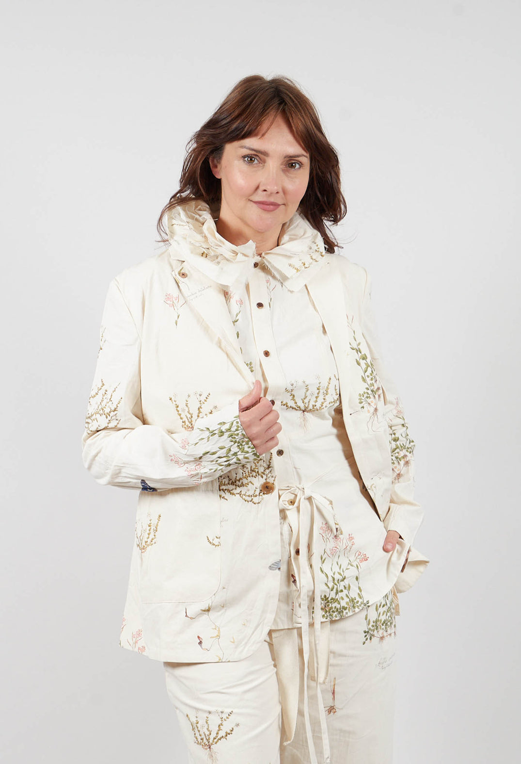 Summer Blazer in Jardin D'Ete