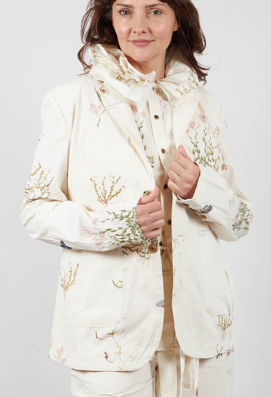 Summer Blazer in Jardin D'Ete