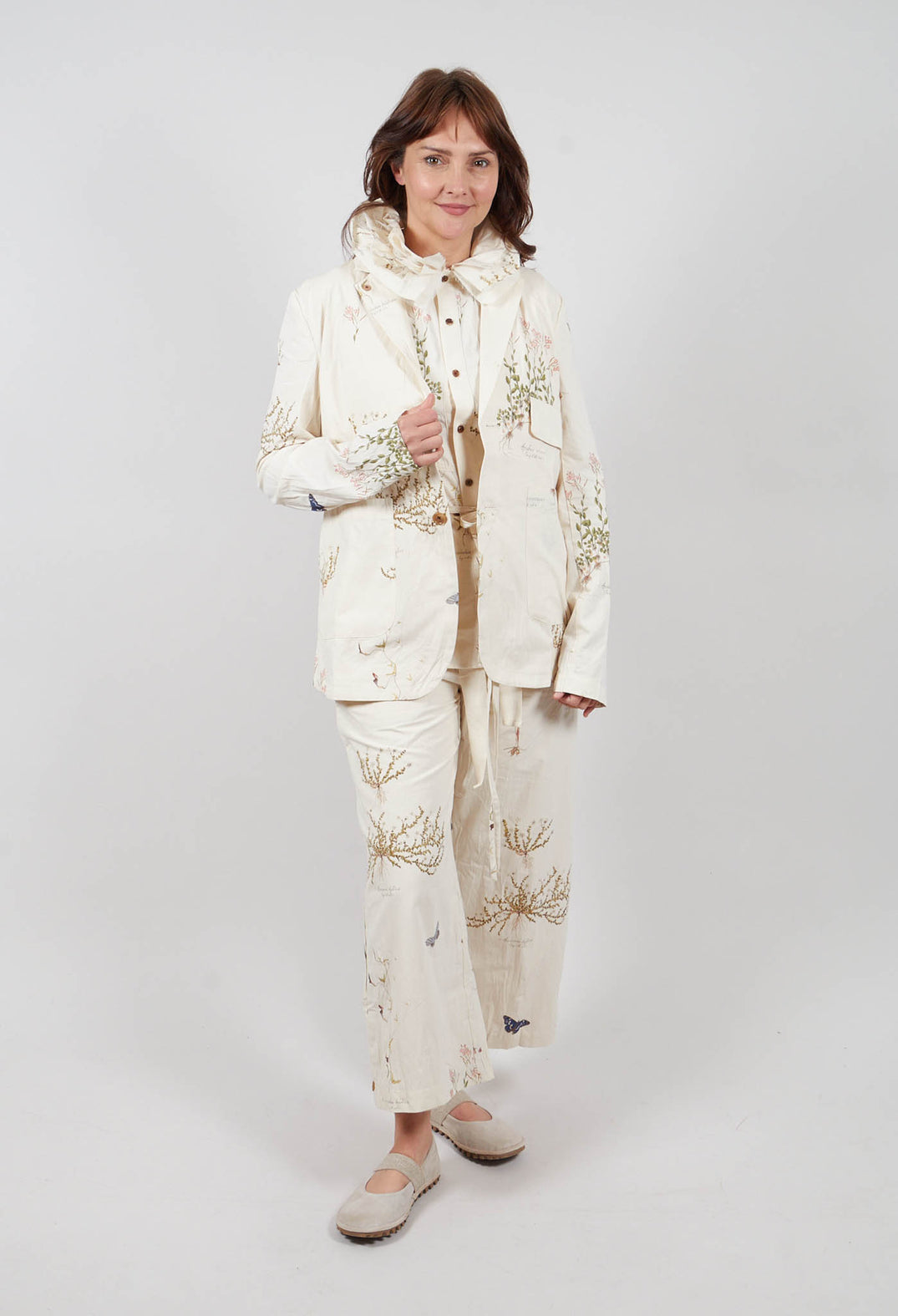 Summer Blazer in Jardin D'Ete