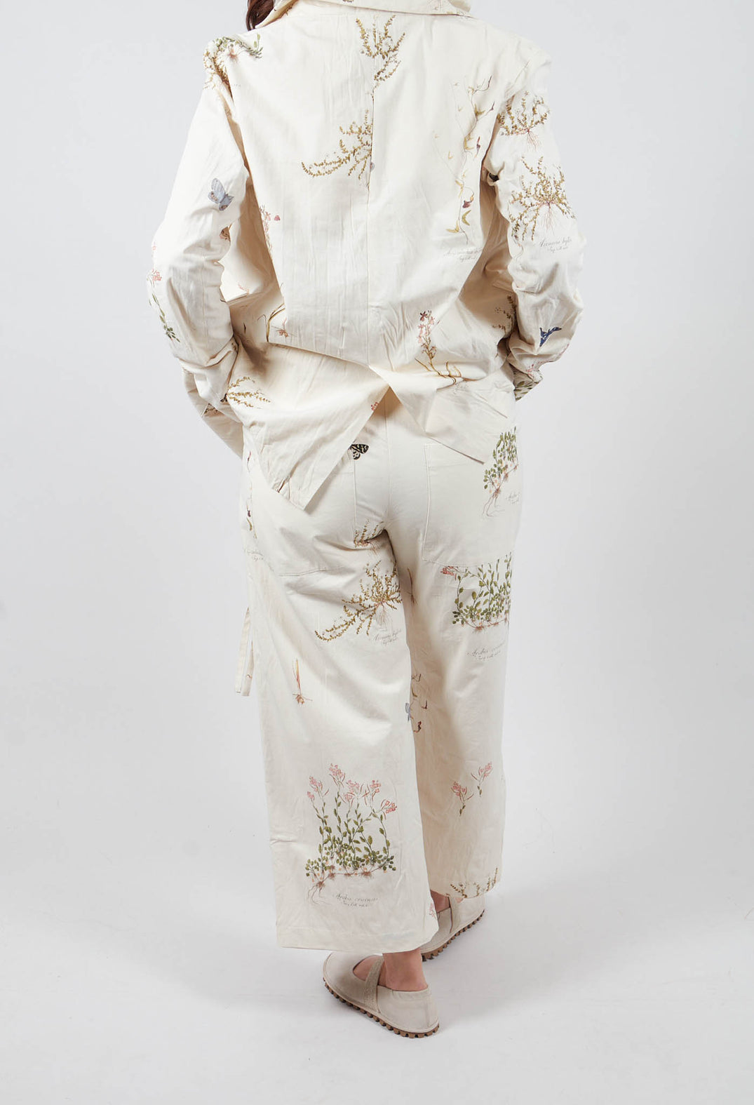 Summer Trousers in Jardin D'Ete