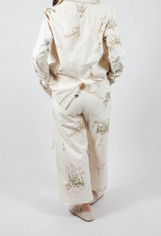 Summer Trousers in Jardin D'Ete