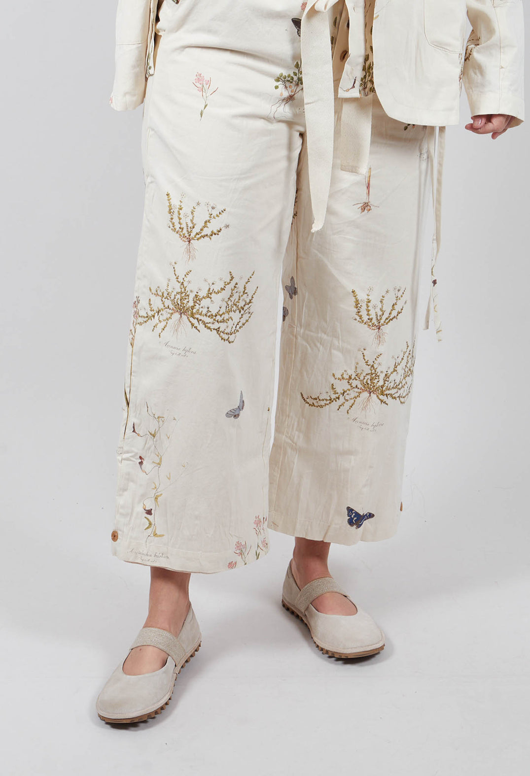 Summer Trousers in Jardin D'Ete
