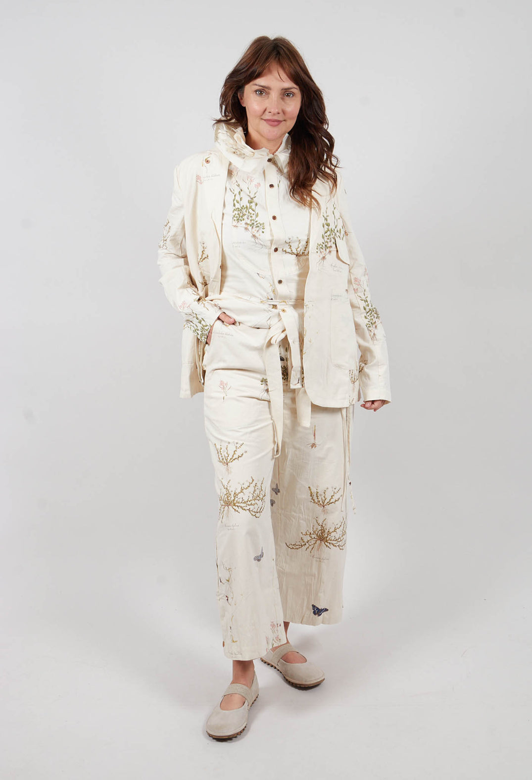 Summer Trousers in Jardin D'Ete