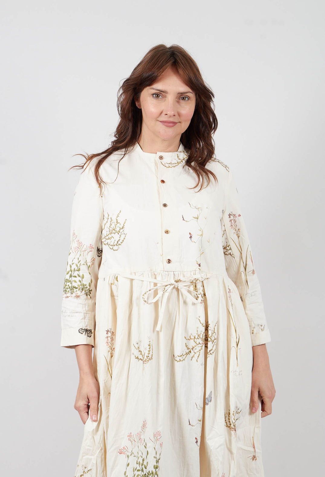 Loose Front Dress in Jardin D'Ete