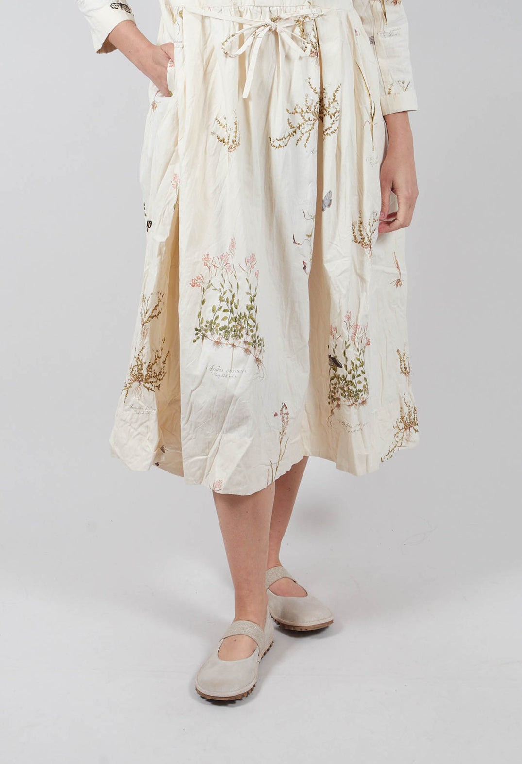 Loose Front Dress in Jardin D'Ete
