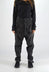 PRE-ORDER - Drop Crotch Trousers with Pockets in Turf Black - 1030107