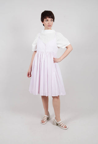 Strappy Smock Dress in Pink