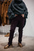 PRE-ORDER - Slim Leg Trousers in Umbra Melange (Pictured in Purple Melange) - 1060112