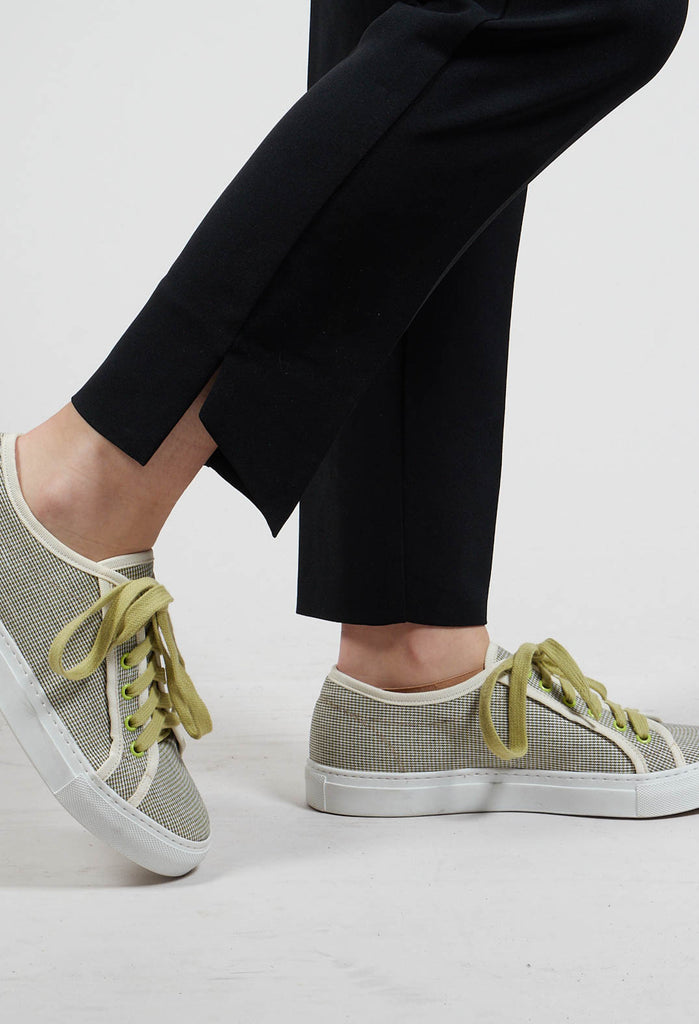 Lace Up Sneakers in Alga