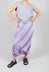 Striped Bubble Skirt in Lavender