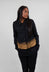Double Breasted Jacket in Black Stripe - 1021111