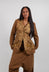 Jacquard Front Jacket in Gold - 1051104