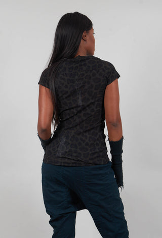 T-Shirt in Leo Black Cloud - 1140503