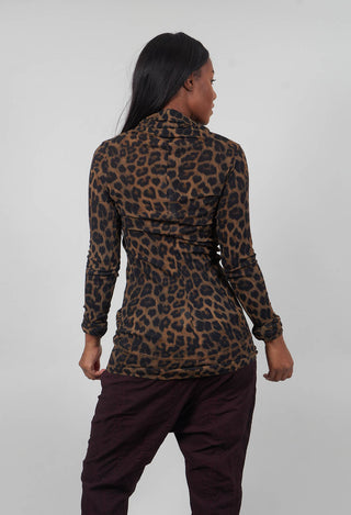High Neck Longline Top in Leo Cloud - 1140504