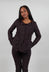 Fitted Jacket in Purple Cloud Stripe  - 1241109