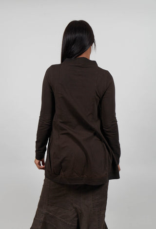 Flared Hem Top in Umbra Cloud  - 1280502
