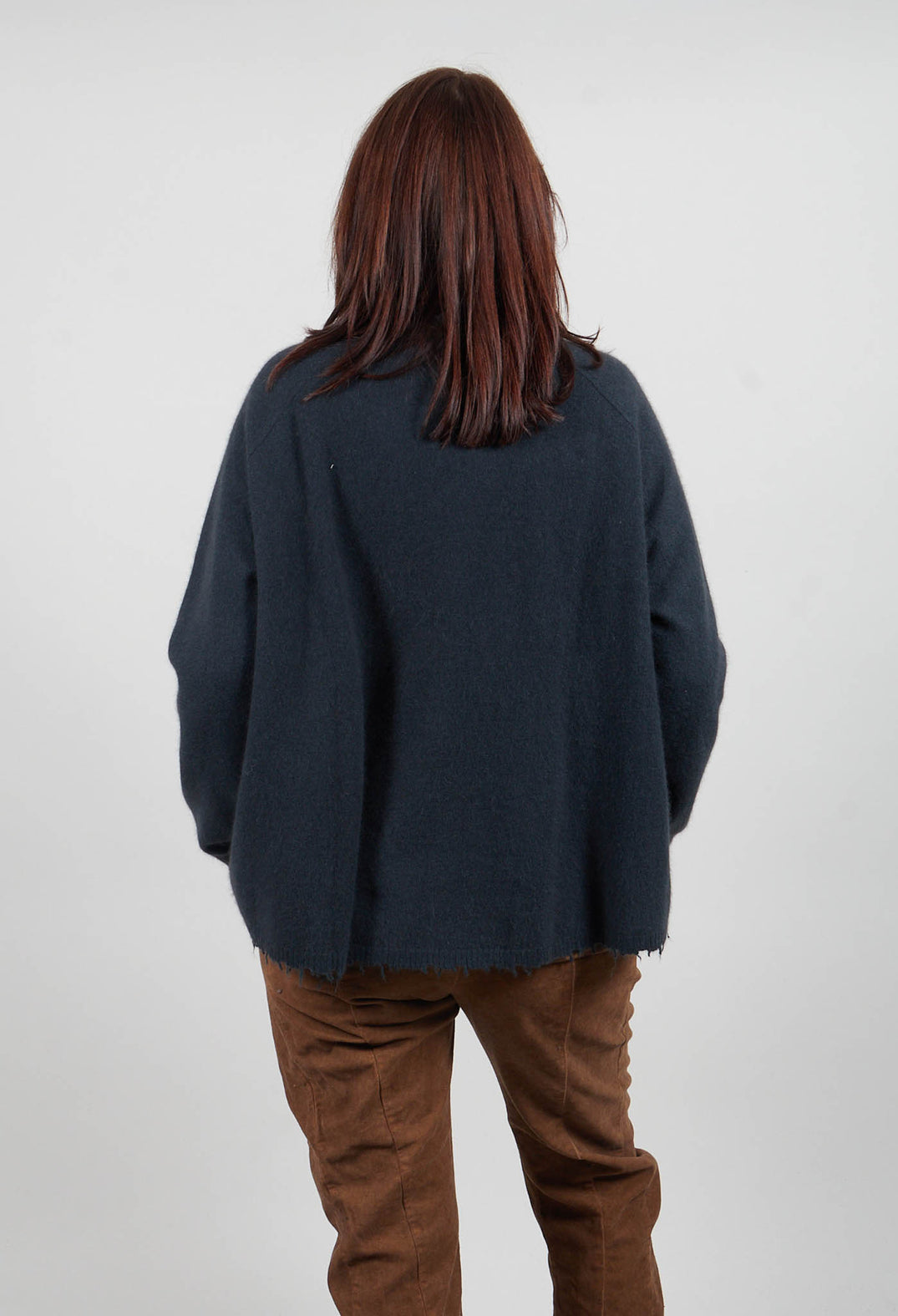 Oversized Jumper in Petrol  - 1330707