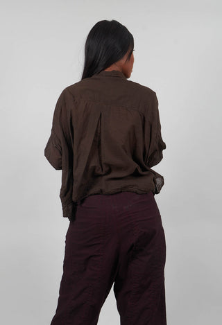Oversized Lightweight Shirt in Umbra Cloud  - 1350402